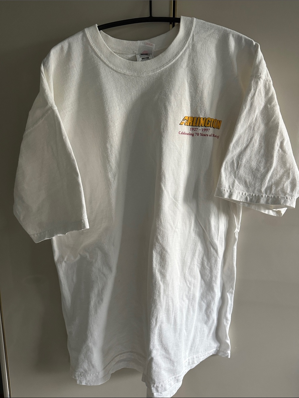 Arlington park Graphic Tee in White